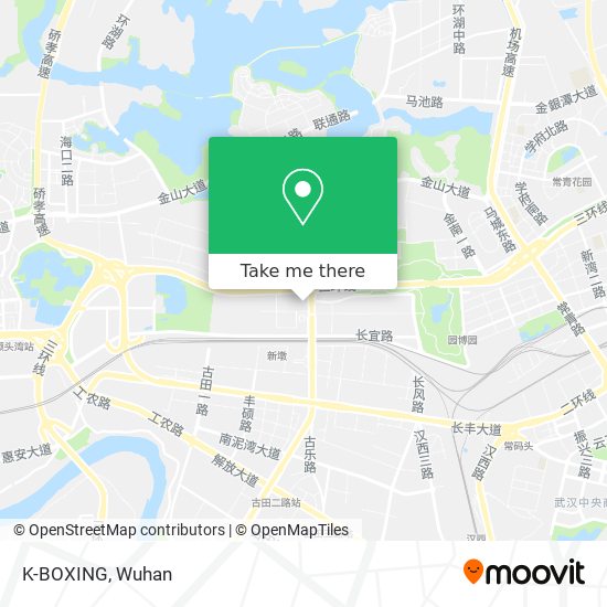 K-BOXING map