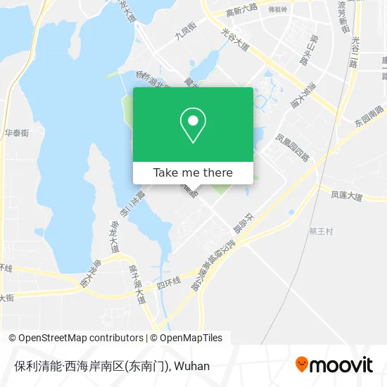 保利清能·西海岸南区(东南门) map