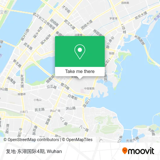 复地·东湖国际4期 map