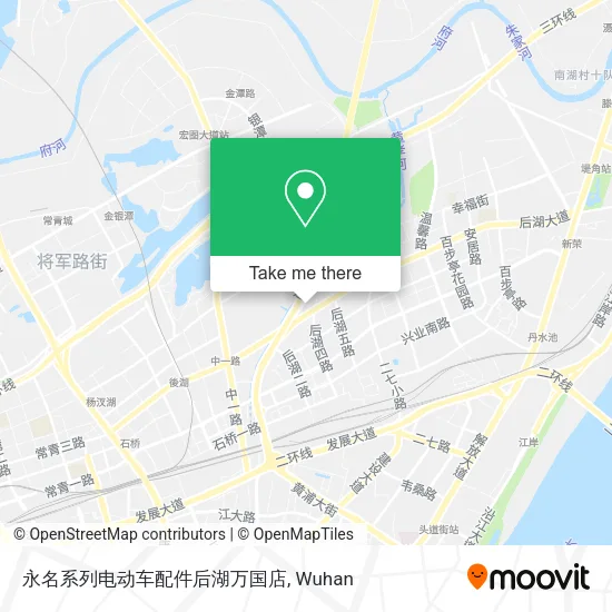 永名系列电动车配件后湖万国店 map