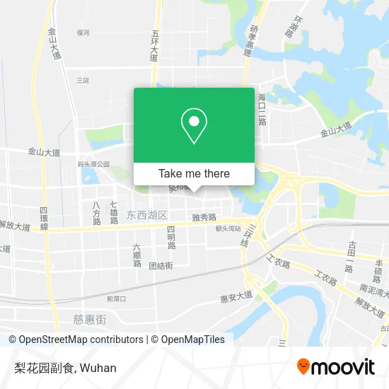 梨花园副食 map