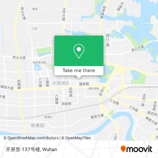 开屏里-137号楼 map