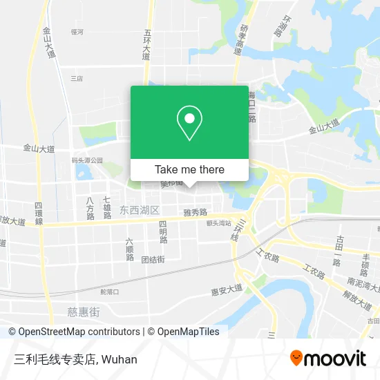 三利毛线专卖店 map