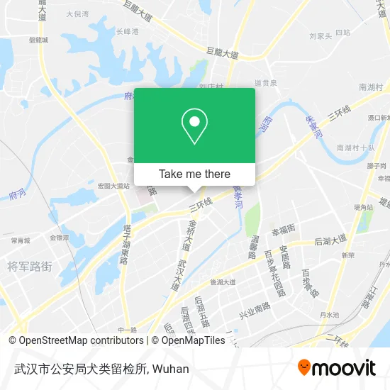 武汉市公安局犬类留检所 map