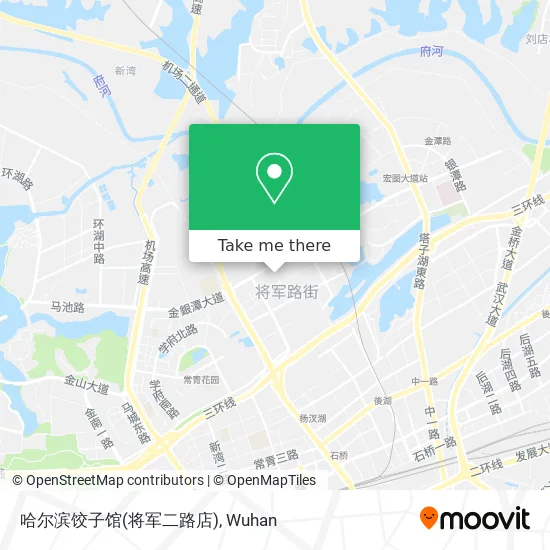 哈尔滨饺子馆(将军二路店) map
