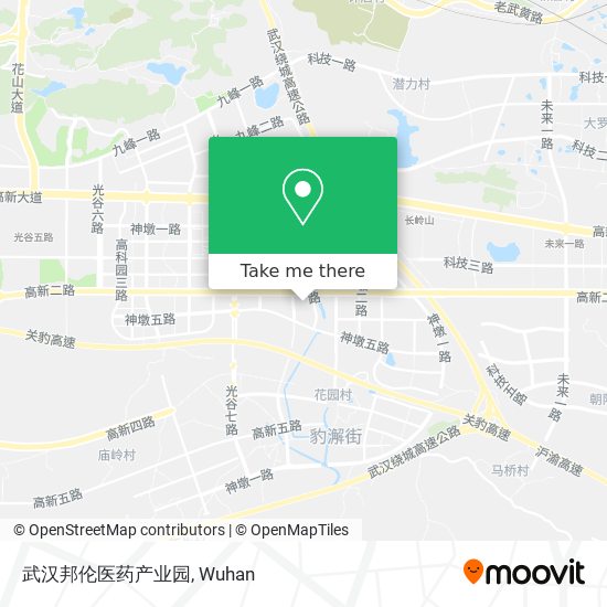 武汉邦伦医药产业园 map