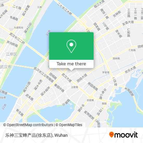 乐神三宝蜂产品(徐东店) map