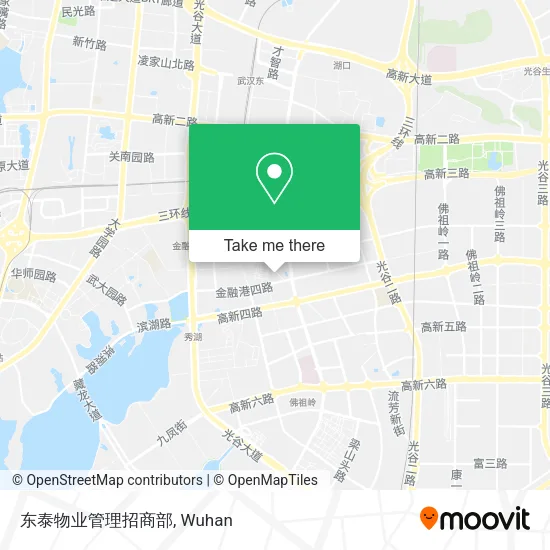 东泰物业管理招商部 map