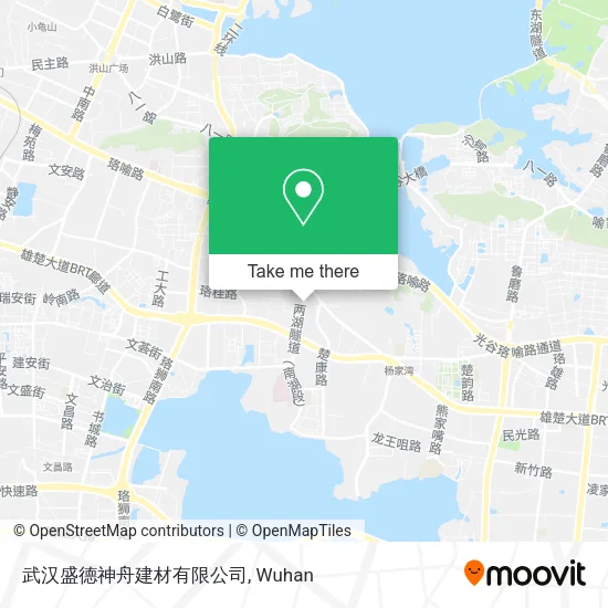 武汉盛德神舟建材有限公司 map
