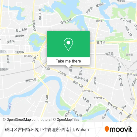 硚口区古田街环境卫生管理所-西南门 map