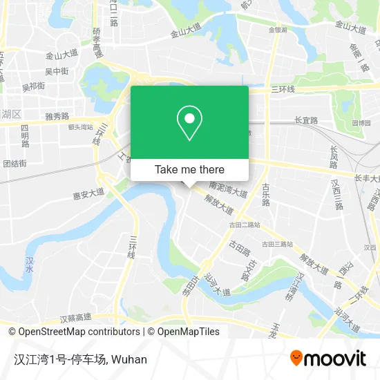 汉江湾1号-停车场 map