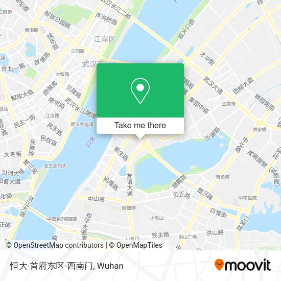 恒大·首府东区-西南门 map