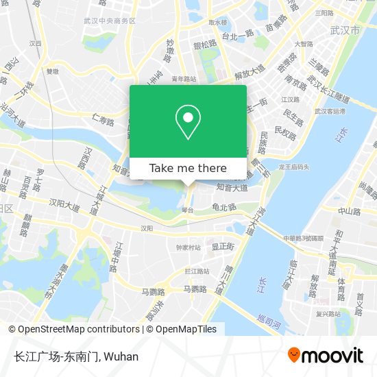 长江广场-东南门 map