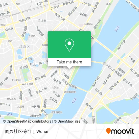 同兴社区-东1门 map