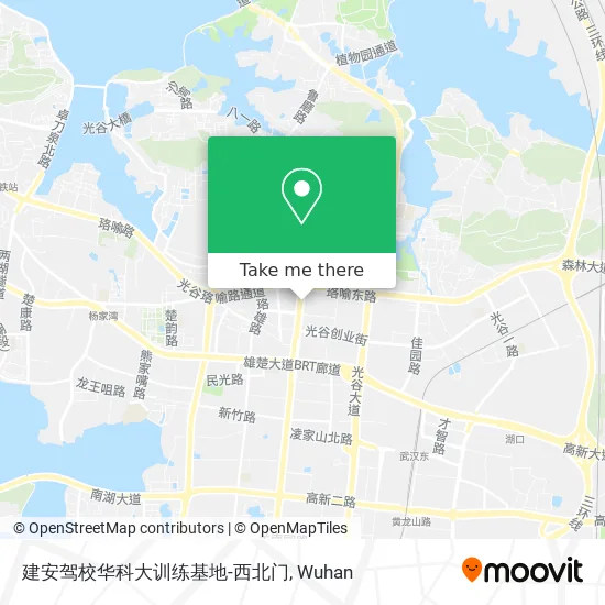 建安驾校华科大训练基地-西北门 map