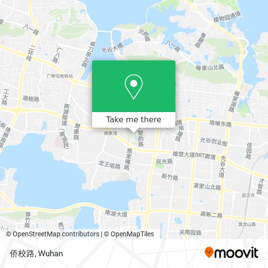 侨校路 map