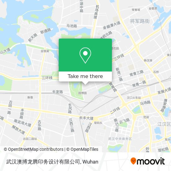 武汉澳搏龙腾印务设计有限公司 map