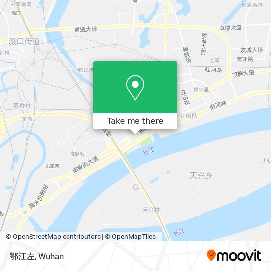 鄂江左 map