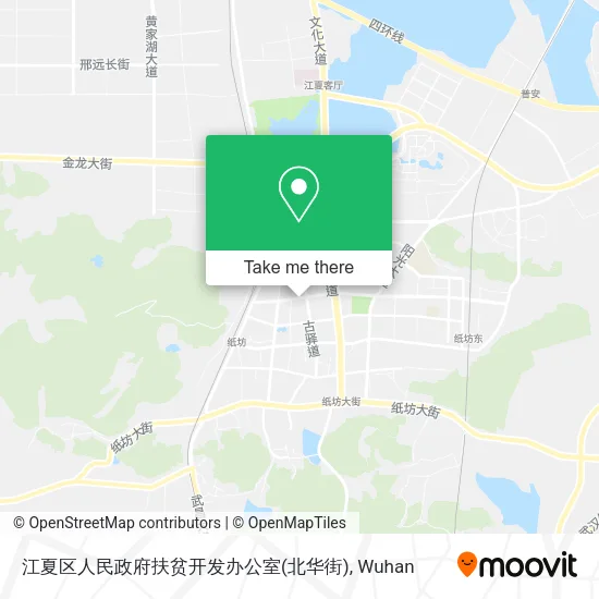 江夏区人民政府扶贫开发办公室(北华街) map