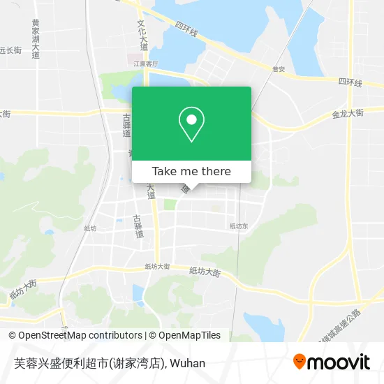 芙蓉兴盛便利超市(谢家湾店) map