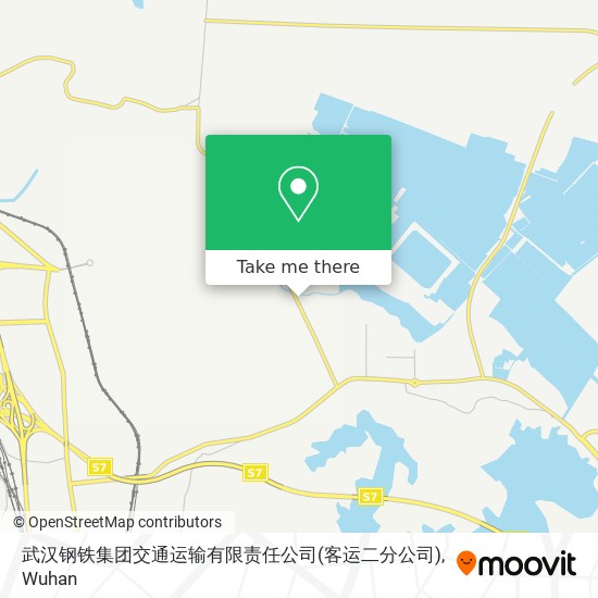 武汉钢铁集团交通运输有限责任公司(客运二分公司) map