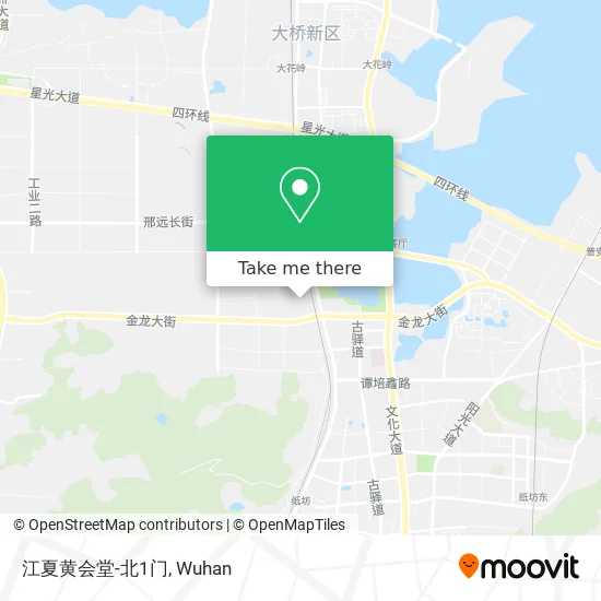 江夏黄会堂-北1门 map