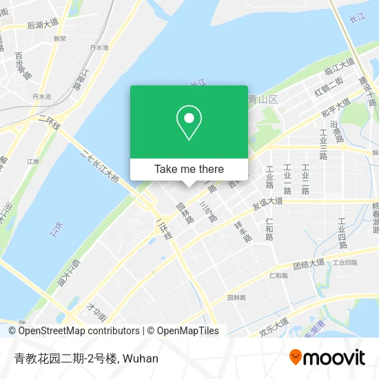 青教花园二期-2号楼 map