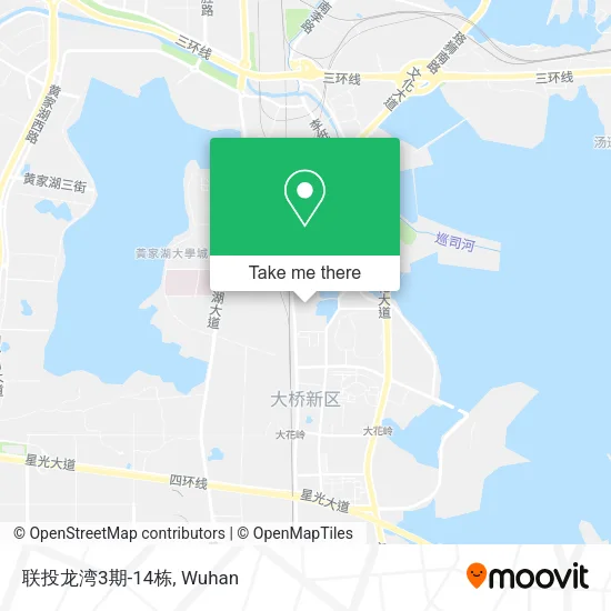 联投龙湾3期-14栋 map