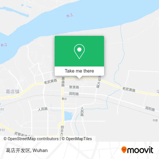 葛店开发区 map