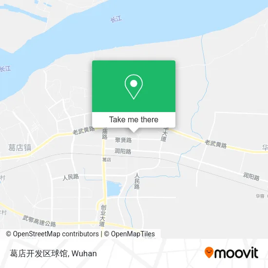 葛店开发区球馆 map