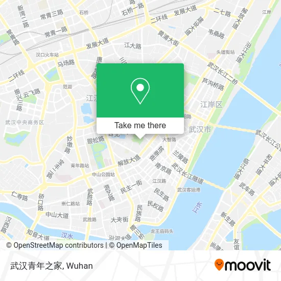 武汉青年之家 map