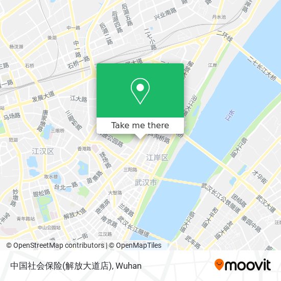 中国社会保险(解放大道店) map