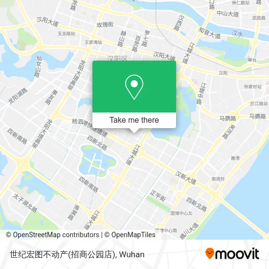 世纪宏图不动产(招商公园店) map