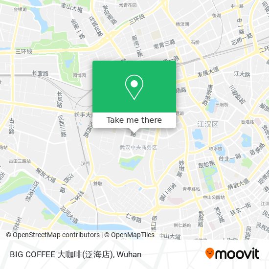 BIG COFFEE 大咖啡(泛海店) map