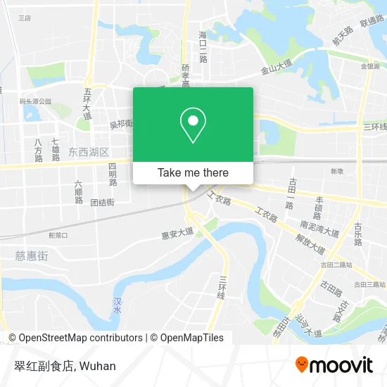 翠红副食店 map