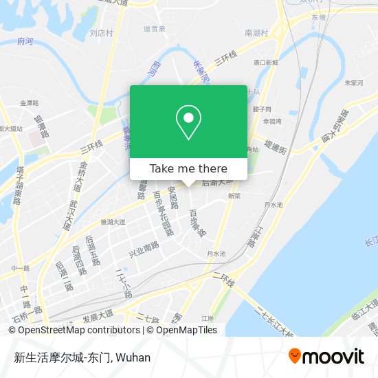 新生活摩尔城-东门 map