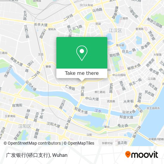 广发银行(硚口支行) map