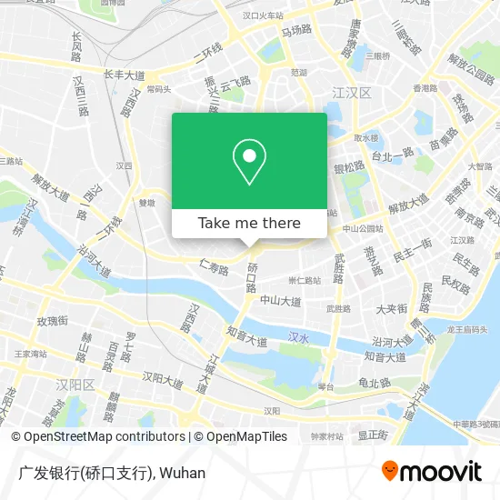 广发银行(硚口支行) map
