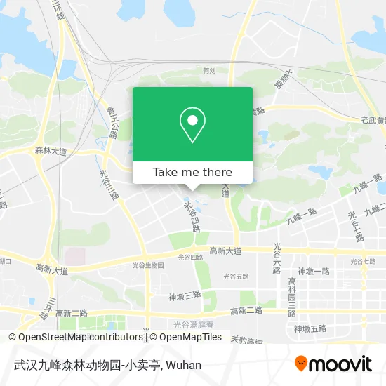 武汉九峰森林动物园-小卖亭 map