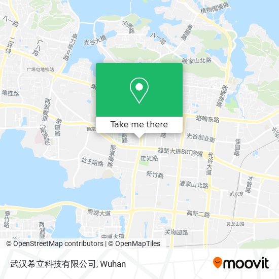 武汉希立科技有限公司 map