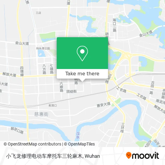 小飞龙修理电动车摩托车三轮麻木 map