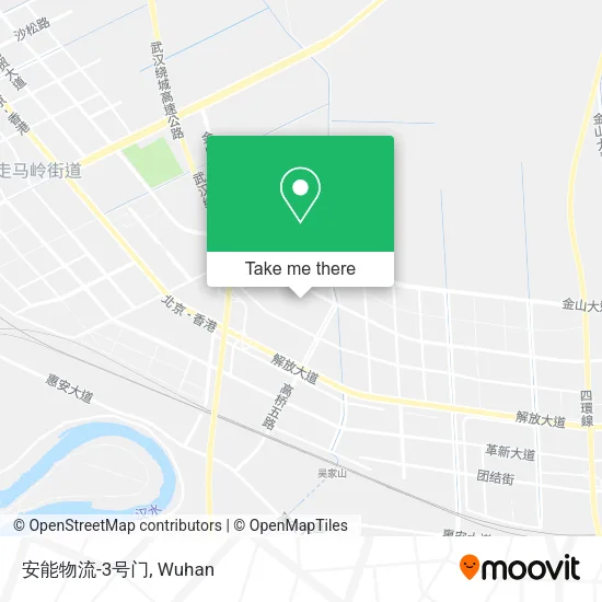 安能物流-3号门 map