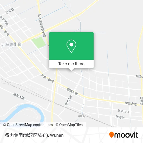 得力集团(武汉区域仓) map