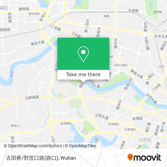 古田桥/郭茨口路(路口) map