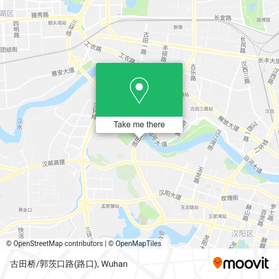 古田桥/郭茨口路(路口) map
