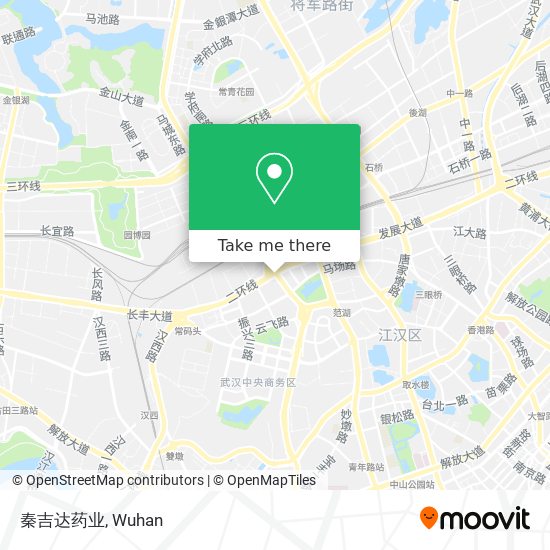 秦吉达药业 map