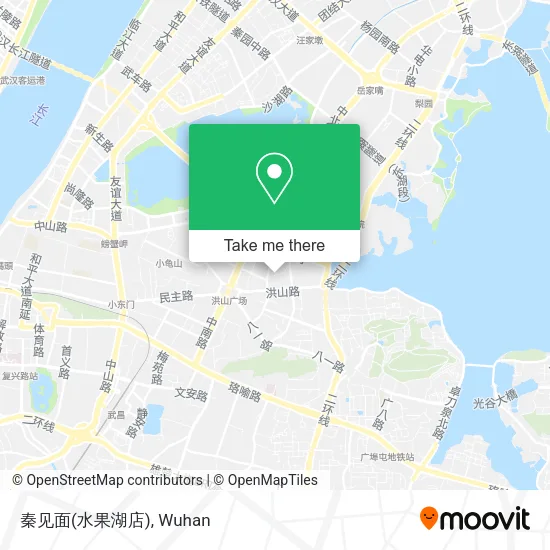 秦见面(水果湖店) map