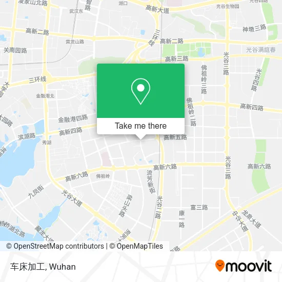 车床加工 map