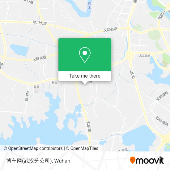 博车网(武汉分公司) map