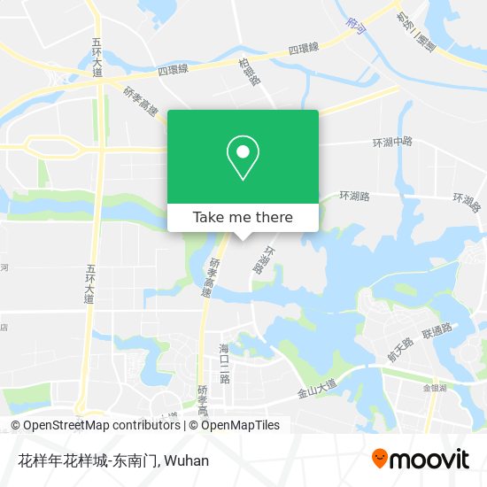 花样年花样城-东南门 map